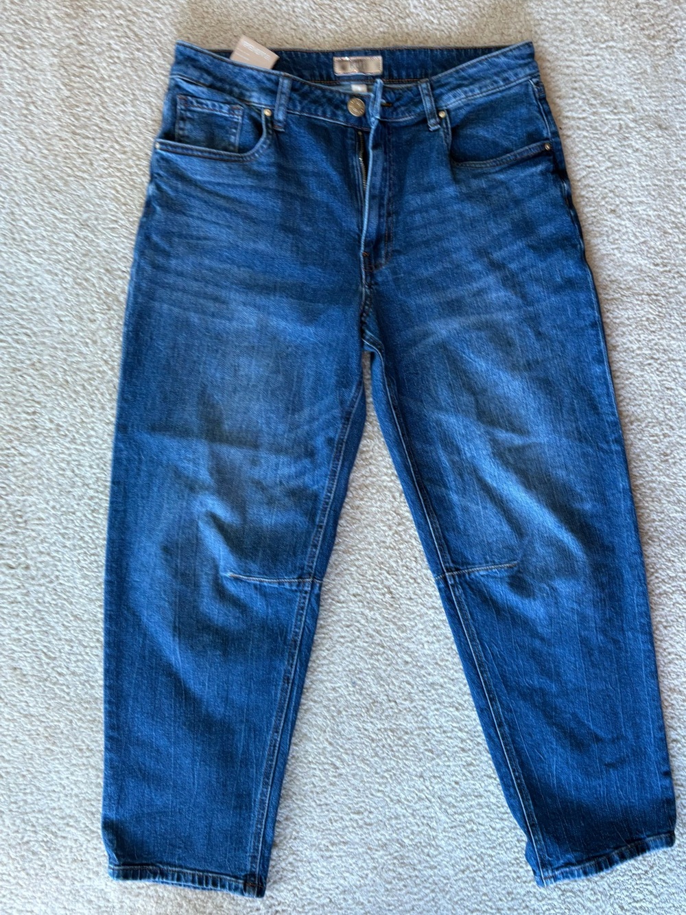 Kut from the Kloth Women's Dark Blue Cropped Jeans